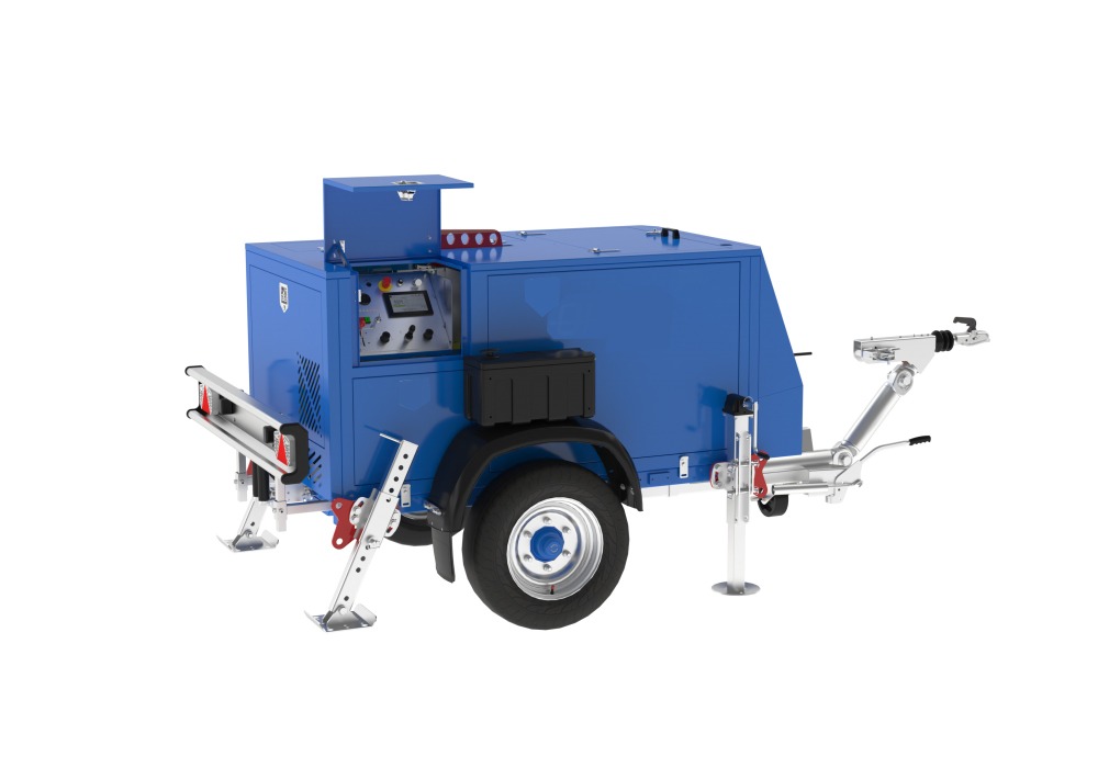 % 100 ELEKTRİKLİ  CAPSTEN KABLO ÇEKME MAKİNASI